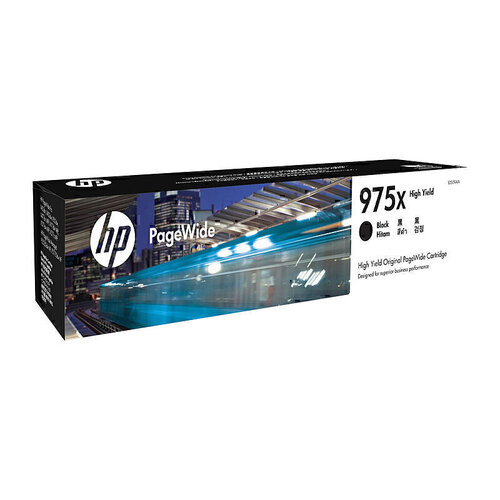 HP #975X Black Ink L0S09AA