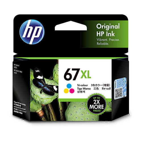 HP #67XL Tri-Colour Ink 3YM58AA