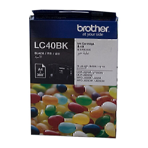 Brother LC40 Black Ink Cart