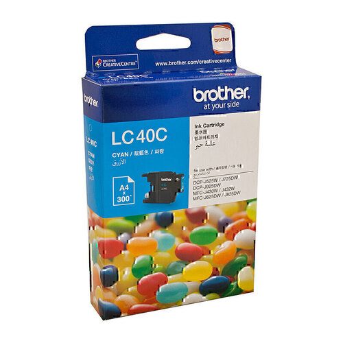 Brother LC40 Cyan Ink Cart