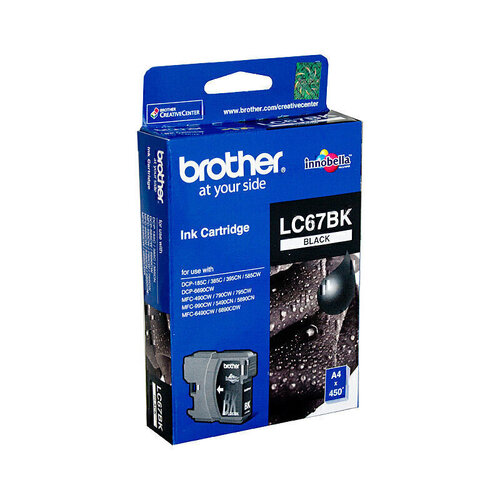 Brother LC67 Black Ink Cart