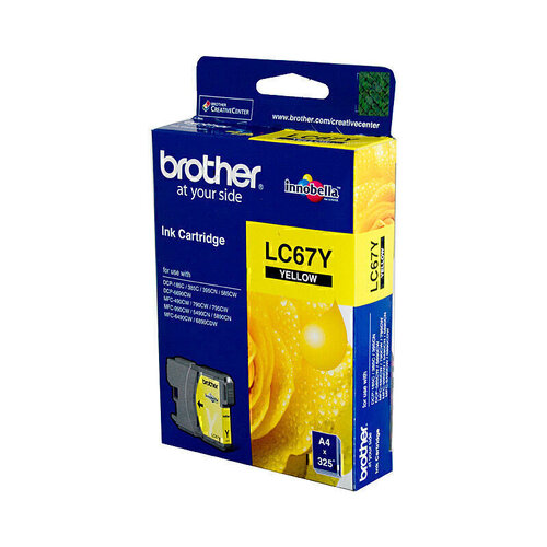Brother LC67 Yellow Ink Cart