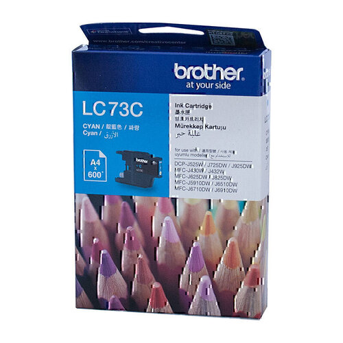Brother LC73 Cyan Ink Cart