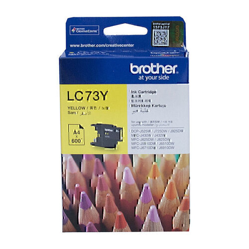 Brother LC73 Yellow Ink Cart