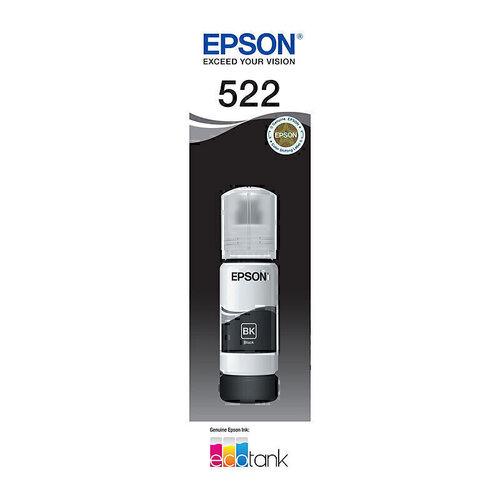Epson T522 EcoTank Ink - Black