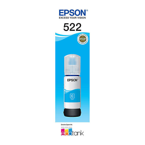 Epson T522 EcoTank Ink - Cyan