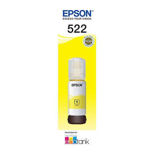 Epson T522 EcoTank Ink - Yellow