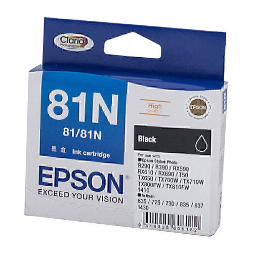 Epson 81N High Yield Black Ink - 520 pages