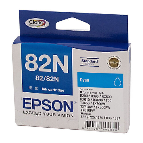 Epson 82N Cyan Ink - 510 pages