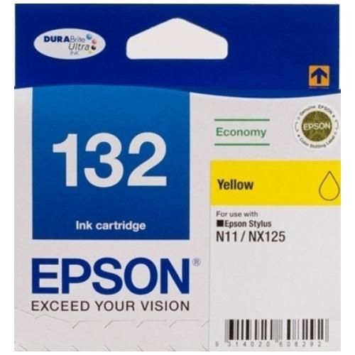 Epson 132 Yellow Ink Cartridge - 200 pages