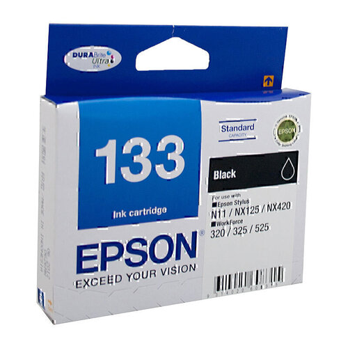 Epson 133 Black Ink - 255 pages