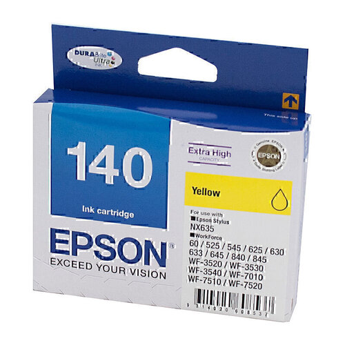 Epson 140 High Yield Yellow Ink - 755 pages