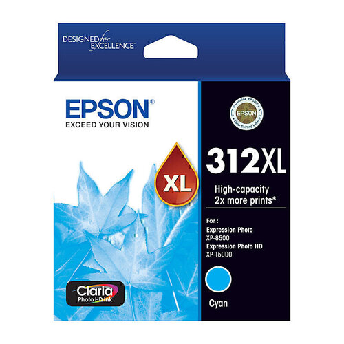 Epson XP15000 312XL High Yield Cyan Ink