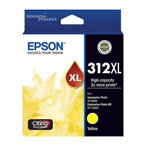 Epson XP15000 312XL High Yield Yellow Ink