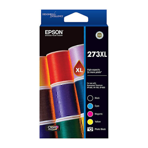 Epson 273XL High Yield 5 Ink Value Pack 