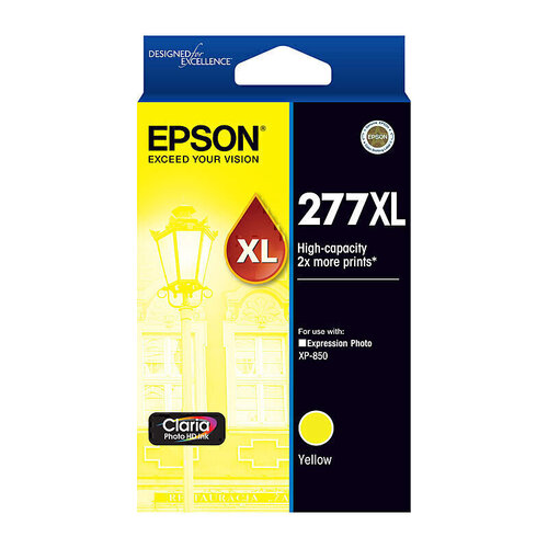 Epson 277XL Yellow High Yield Ink - 740 pages
