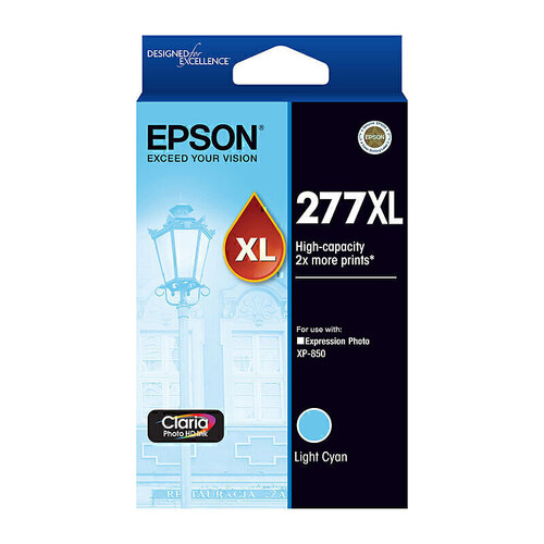 Epson 277XL High Yield Light Cyan Ink - 740 pages