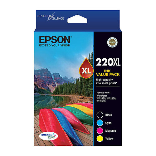 Epson 220XL High Yield Value Pack