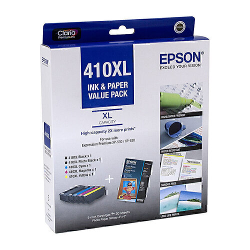Epson 410XL High Yield Value Pack