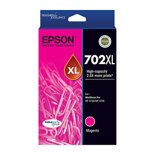Epson 702XL Magenta Ink High Yield - 950 pages 