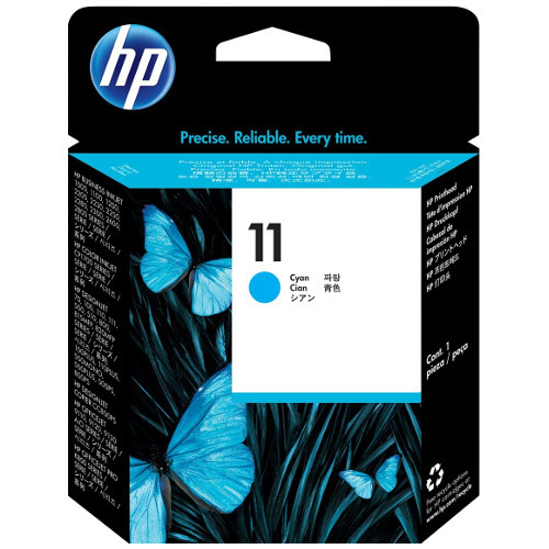 HP C4836AA #11 Cyan Ink Cartridge - 1,830 pages