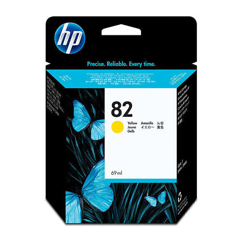 HP C4913A  #82 Yellow Ink - 3,200 pages 