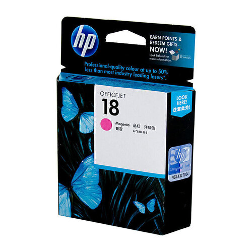 HP #18 Magenta Ink Cartridge - 900 pages