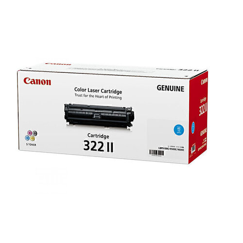 Canon CART322 Cyan High Yield Toner - 15,000 Pages