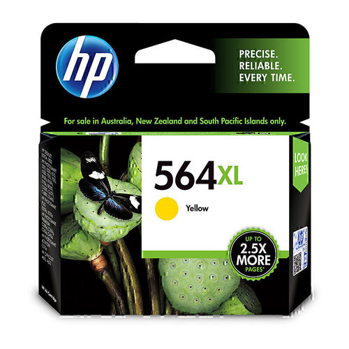 HP CB325WA #564XL Yellow Ink - 750 pages