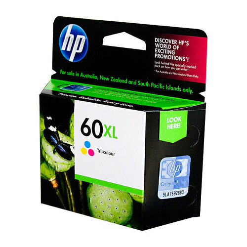 HP #60XL Tri Colour Ink - 440 pages