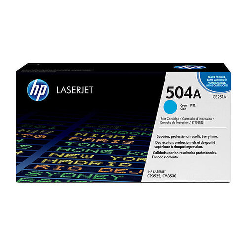 HP CE251A Cyan Toner - 7,000 pages