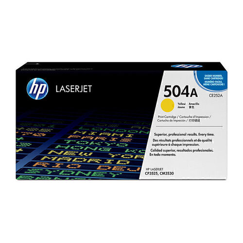 HP CE252A Yellow Toner - 7,000 pages