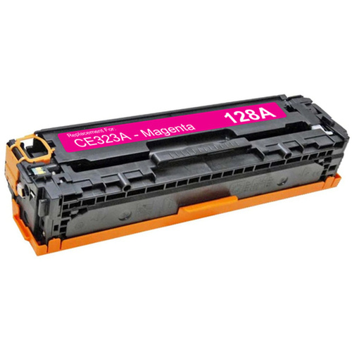 Compatible HP CE323A Magenta Toner - 1,300 pages 