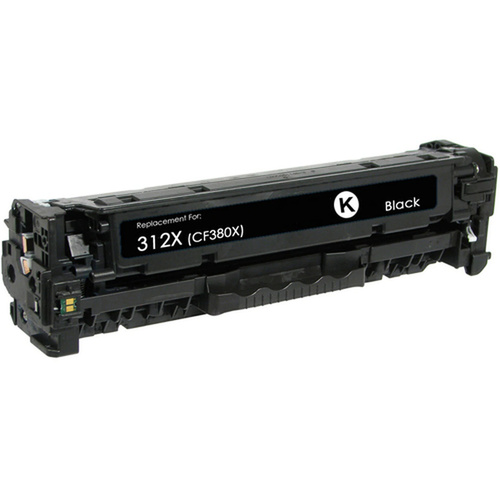 Compatible HP CF380X Black Toner - 4,400 pages