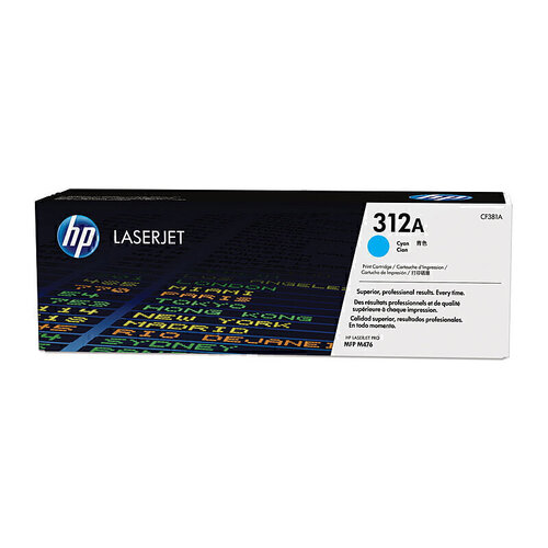 HP CF381A Cyan Toner - 2,700 pages