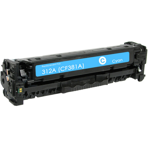 Compatible HP CF381A Cyan Toner - 2,700 pages
