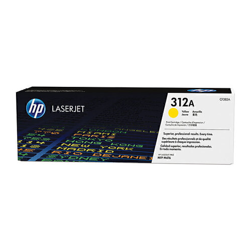 HP CF382A Yellow Toner - 2,700 pages