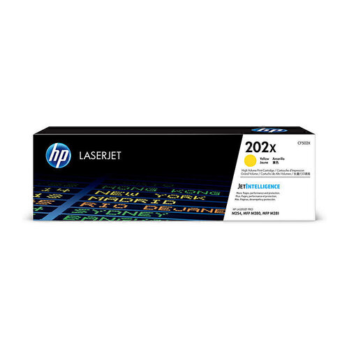 HP CF502X Yellow Toner - 2,500 pages