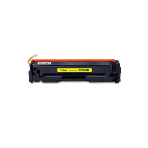 Compatible HP CF502X #202X Yellow Toner - 2,500 pages