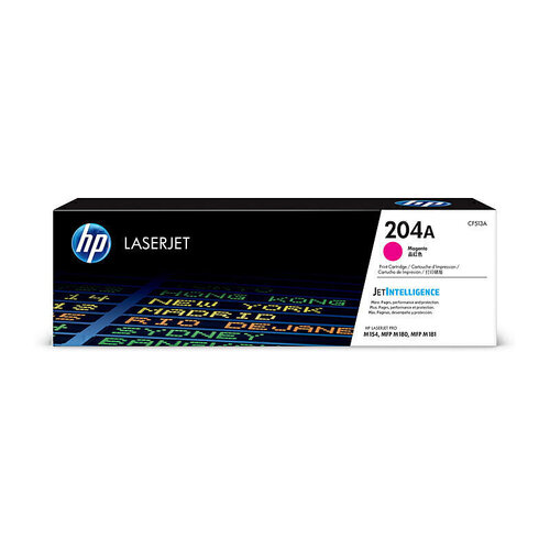 Genuine HP #204A CF513A Magenta Toner - 900 pages