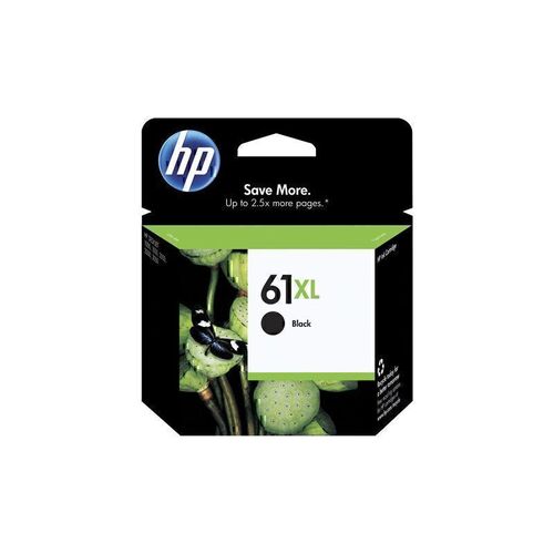 HP #61XL Black Ink - 480 pages
