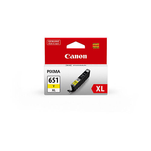 Canon CLI651XL Yellow Ink Cart
