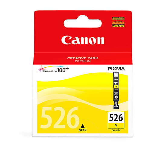 Canon CLI526 Yellow Ink Cartridge - 450 pages 