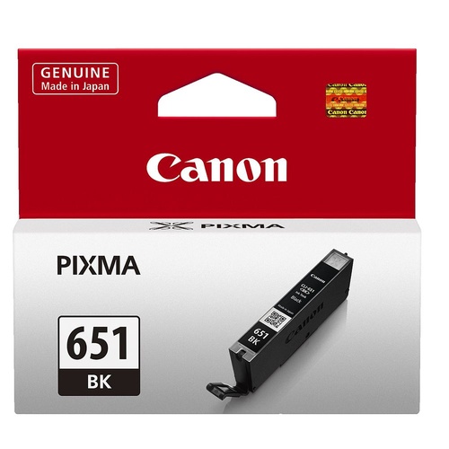 Canon CLI651 Black Ink - Approx 300 pages