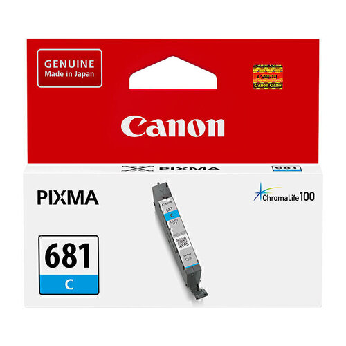 Canon CLI681 Cyan Ink Cartridge - 250 pages