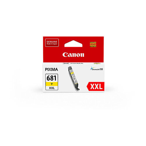 Canon CLI681XXL Extra High Yield Yellow Ink 