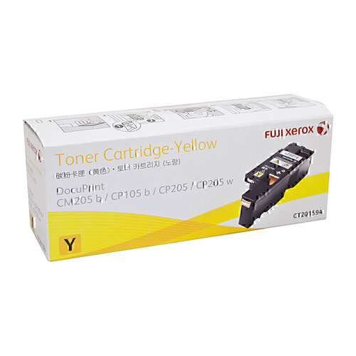 Fuji Xerox DocuPrint CT201594 Yellow Toner Cartridge
