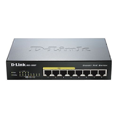 D-LINK DGS-1008P PoE Switch