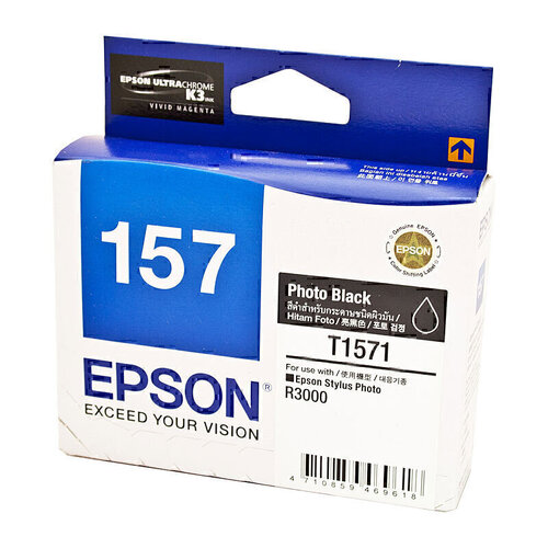 Epson 1571 Photo Blk Ink Cart