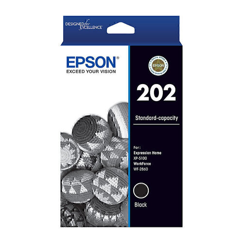 Epson 202 Black Ink Cart